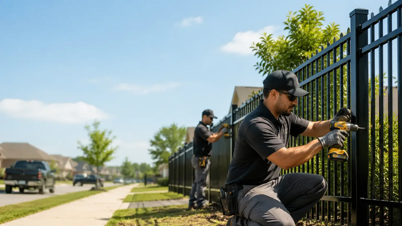 Metal Fence Installation in Rosemont, WV